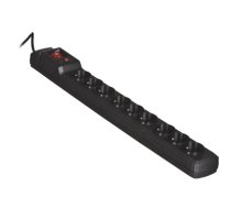 Activejet ACJ COMBO 9GN 3M black power strip with cord (08691316696870911CDC8D6D1E17E25C2AA9A6D2)