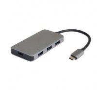 ROLINE USB 3.0 Hub, 4 Ports (3x USB3.0 +1x C), PD+Data (14.02.5038)