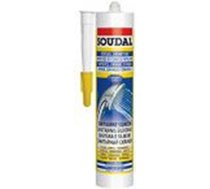 Sanitārais silikons 280ml balts Soudal (173504)