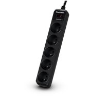 CyberPower Tracer III B0520SC0-FR surge protector Black 5 AC outlet(s) 200 - 250 V 1.8 m (E055AA4E14915167EE48FEB41234E1A338520166)