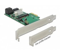 Delock PCI Express Card  Hybrid 3 x internal SATA 6 Gbs + 1 x internal mSATA (89371)