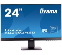 iiyama ProLite XU2492HSU LED display 60.5 cm (23.8") 1920 x 1080 pixels Full HD Black (XU2492HSU-B1)