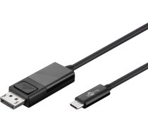 Goobay | USB-C- DisplayPort adapter cable (4k 60 Hz) | USB-C male | DisplayPort male | USB-C to DP | 1.2 m (79295)