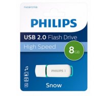 Philips USB 2.0              8GB Snow Edition Spring Green (FM08FD70B/00)