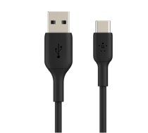 Belkin USB-C/USB-A Cable 15cm PVC, black CAB001bt0MBK (CAB001bt0MBK)