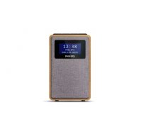 Philips TAR5005/10 radio Clock Digital Grey, Wood (TAR5005/10)