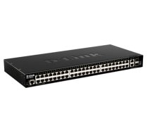 D-Link DGS-1520-52 network switch Managed L3 10G Ethernet (100/1000/10000) 1U Black (DGS-1520-52)