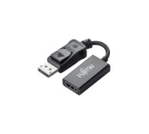 Fujitsu S26391-F6055-L212 video cable adapter 0.15 m DisplayPort 1.2 HDMI 2.0 Black (S26391-F6055-L212)