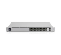 Ubiquiti UniFi USW-PRO-24 network switch Managed L2/L3 Gigabit Ethernet (10/100/1000) Silver (9B5B61237AD64437B8EEE7037E7BE38CDEB28A57)