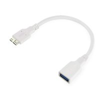 Kabel OTG USB 3.0 AF do microUSB BM; Y-C453 (Y-C453)