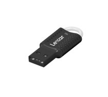 Lexar | Flash drive | JumpDrive V40 | 16 GB | USB 2.0 | Black (LJDV40-16GAB)