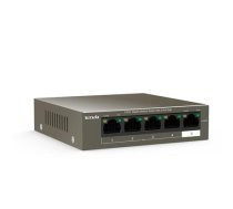 Tenda TEG1105P-4-63W-EU network switch Gigabit Ethernet (10/100/1000) Power over Ethernet (PoE) Grey (FD2933EEF1F006C03D95B4F80E86127885460222)