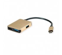 ROLINE GOLD USB Type C Docking Station, 4K HDMI, 2x USB 3.2 Gen 1 ports, 1x USB (12.02.1120)