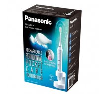 Panasonic | EW-DL83 | Toothbrush | Rechargeable | For adults | Number of brush heads included 3 | Number of teeth brushing modes 2 | Sonic technology | White (EW-DL83-W803)