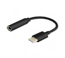 SAVIO USB Type 3.1 C (M) – Jack 3.5mm (F) Audio adapter Black AK-35/B (5ED6B1082AF0587F621C17A2AE0C4279FF82C87F)