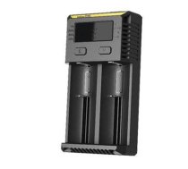 BATTERY CHARGER 2-SLOT/INTELLICHARGER NEW I2 NITECORE (INTELLICHARGERNEWI2)