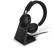 Jabra Evolve2 65 USB-C Black MS Chrg stand Stereo (26599-999-889)