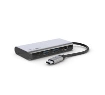 Belkin CONNECT USB-C 4-in-1 Multiport Adapter AVC006btSGY (AVC006BTSGY)