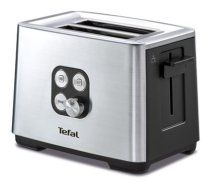 Tefal Equinox TT420D toaster 7 2 slice(s) Black, Stainless steel (TT420D)