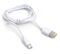 Platinet cable USB - USB-C 1m, white (43761)