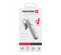 Swissten Caller Bluetooth 5.0 HandsFree Headset with MultiPoint / CVC noise reduction (SW-CALLER-W)