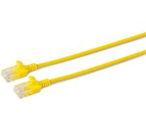 MicroConnect U/UTP CAT6 5M Yellow Slim, (W125626484)