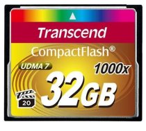 Transcend Compact Flash     32GB 1000x (TS32GCF1000)