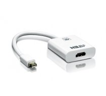 Aten 4K Active mini DisplayPort to HDMI converter, 3D, up 3840 by 2160 @30Hz (VC981-AT)