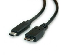 ROLINE USB 3.1 Cable, C-Micro B, M/M 1m (11.02.9006)