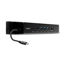 Lindy USB 3.2 Gen 2 Type C Mini Docking Station -  HDMI, PD 3.0 100W, USB 3.2 Gen 2, Gigabit (LIN43319)