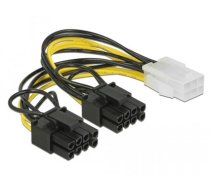 Delock PCI Express power cable 6 pin female > 2 x 8 pin male 15 cm (85452)