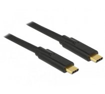 Delock USB 3.1 Gen 1 (5 Gbps) cable Type-C™ to Type-C™ 2 m 5 A E-Marker (85527)
