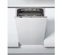 WHIRLPOOL Built-In Dishwasher WSIO3T223PCEX, Energy class E ( old A++), 45 cm, Powerclean PRO, Third basket, 7 programs (WSIO3T223PCEX)