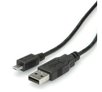 ROLINE USB 2.0 Cable, A - Micro B, M/M, 3.0 m (11.02.8755)