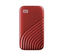 Ārējais SSD disks Western Digital My Passport 2TB Red (WDBAGF0020BRD-WESN)