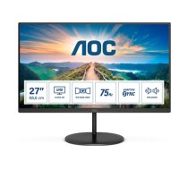 AOC V4 U27V4EA computer monitor 68.6 cm (27") 3840 x 2160 pixels 4K Ultra HD LED Black (U27V4EA)