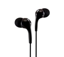 V7 Stereo Earbuds , Lightweight, In-Ear Noise Isolating, 3.5 mm, Black (HA105-3EB)