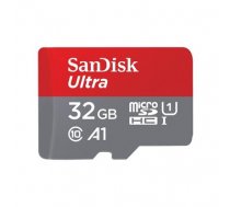 Sandisk Ultra microSDHC 32GB + Adapter  (SDSQUNR-032G-GN6TA)