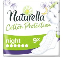 Hig.paketes Naturella Cotton Single Night 9gab. (MAN#191454)