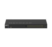NETGEAR GSM4230P-100EUS network switch Managed L2/L3 Gigabit Ethernet (10/100/1000) Power over Ethernet (PoE) 1U Black (GSM4230P-100EUS)