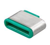 Lindy USB Type C Port Blockers, green, 10pcs (40438)