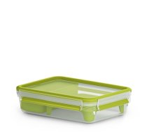 Emsa Clip&Go Brunchbox 518099 1,2l Transparent/Green (518099)