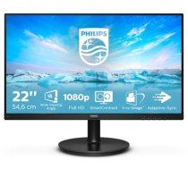 Philips V Line 221V8A/00 LED display 54.6 cm (21.5") 1920 x 1080 pixels Full HD Black (981E3A1CE6043B9409AA0D4CC7B742EA4CD01C8D)