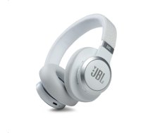 Ausinės JBL Live660BT, ant ausų, belaidės, triukšmo slopinimas, 60 val. baterija, USB-C, baltos (JBLLIVE660NCWHT)