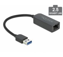Delock Adapter USB Type-A male to 2.5 Gigabit LAN compact (66646)