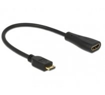 Delock Cable High Speed HDMI with Ethernet - mini C male  A female (65650)