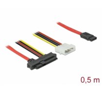 Delock Cable SAS SFF-8482 + Power > 1 x SATA 7 pin 0.5 m (82219)