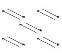 Delock Cable Tie with Expansion Anchor L 160 x W 4 mm black 10 pieces (18895)