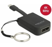Delock USB Type-C™ Adapter to DisplayPort (DP Alt Mode) 4K 60 Hz - Key Chain (63940)