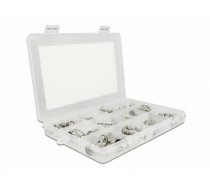 Delock Crimpbox 48 pieces 50 Ohm with BNC, TNC and N connectors (66810)